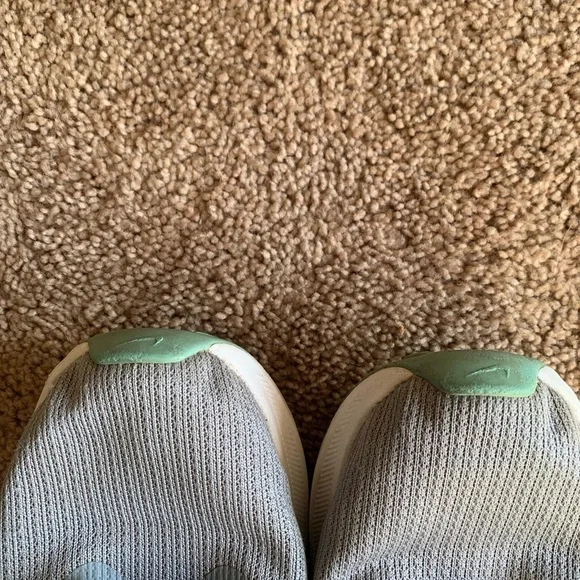 Nike Running Sneakers Womens Run Swift Stealth Trainers Gray Blue Lace Up - Picture 4 of 4